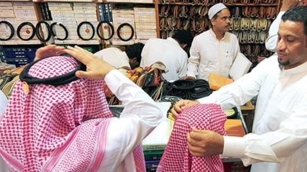 محل لبيع الأشمغة في السعودية