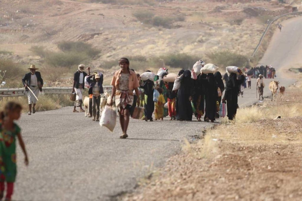 منظمة الهجرة: أكثر من 390 يمنياً نزحوا من مناطقهم بسبب الحرب منذ يناير الماضي