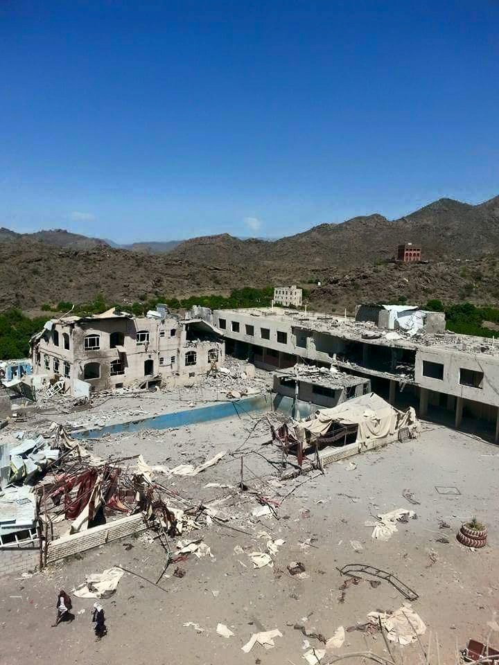 طيران التحالف يقصف مجددا «حمام جارف» التابع لعلي عبد الله صالح جنوب العاصمة صنعاء