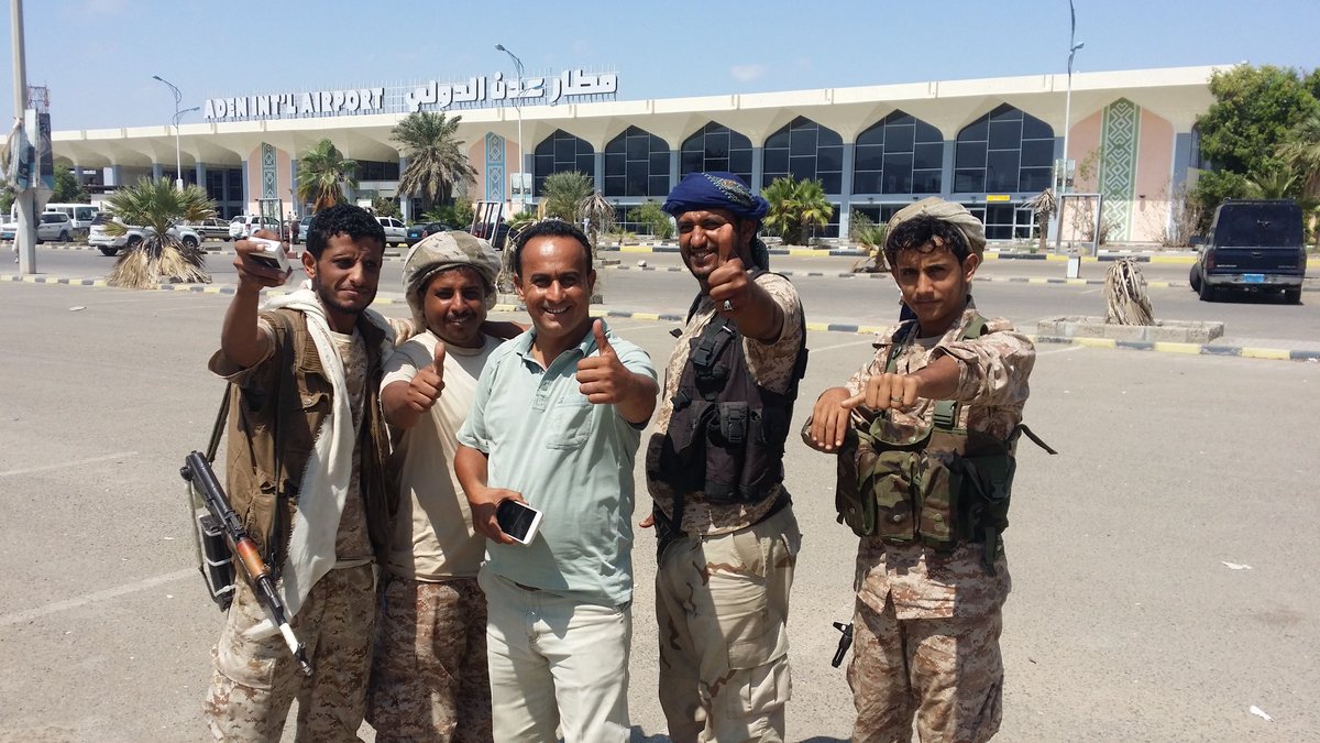عودة الملاحة إلى مطار عدن الدولي عقب عملية التمرد