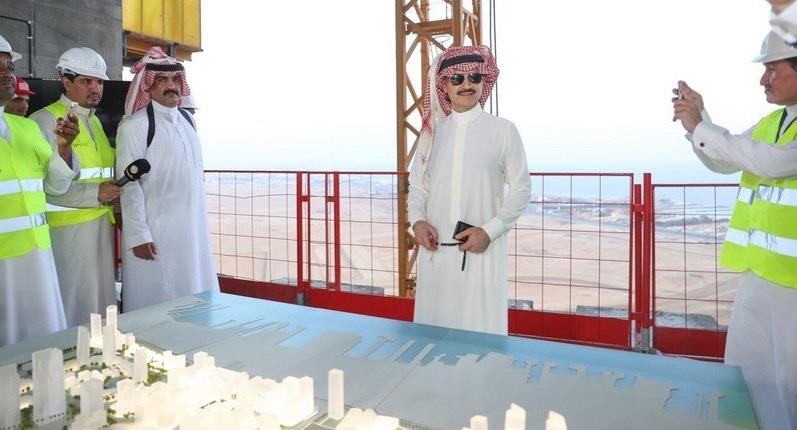 الوليد بن طلال: برج جدة الأطول في العالم.. ونظيره المزمع إنشاؤه في دبي مجرد هيكل فقط