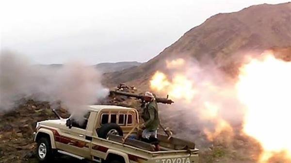 مقتل وجرح اكثر من 8 حوثيين والجيش يصد محاولة تسلل في مريس بالضالع