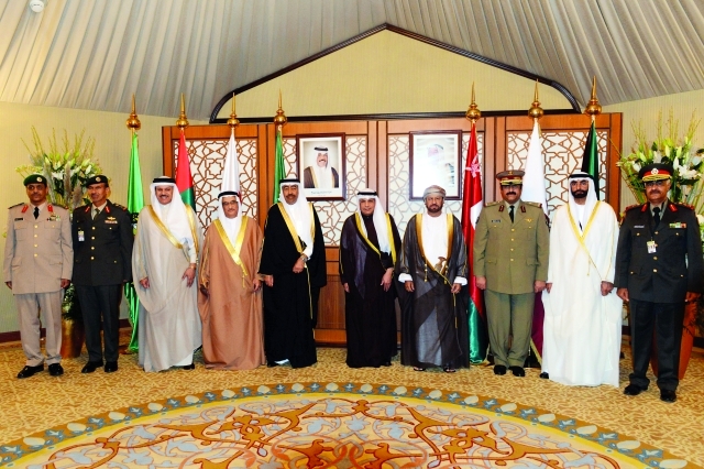 المشاركون في اجتماع مجلس الدفاع الخليجي المشترك - كونا