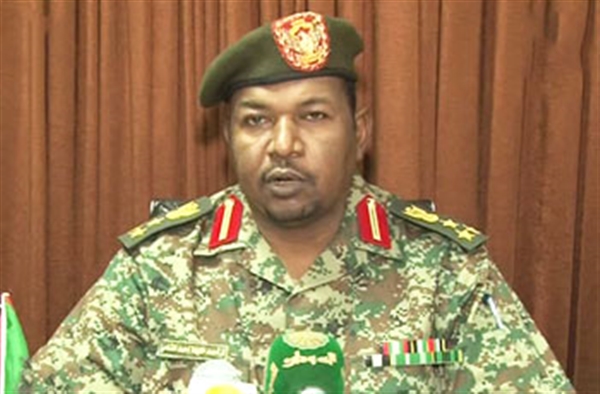 المتحدث الرسمي باسم القوات المسلحة السودانية العميد أحمد خليفة ا