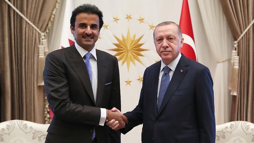 أمير قطر يعلن عن استثمار مباشر بقيمة 15 مليار دولار في تركيا