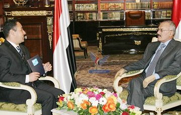 نص مقابلة الرئيس علي عبدالله صالح مع قناة (فرانس24) حول الوضع في اليمن