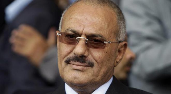 صالح يطمئن السلطات المصرية على الجيش اليمني