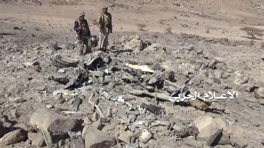 الحوثيون يأسرون طاقم الطائرة السعودية 