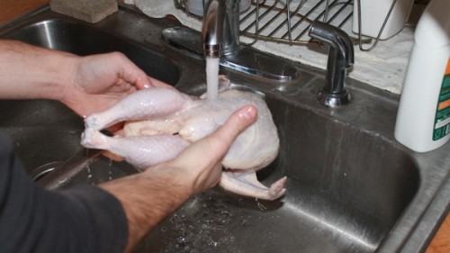نصيحة طبية.. إياكم وغسل الدجاج قبل الطهي!