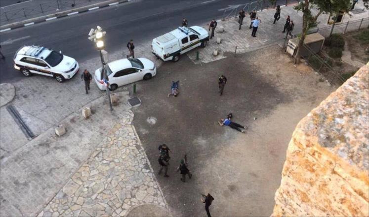 استشهاد ثلاثة فلسطينيين ومقتل شرطية إسرائيلية في القدس