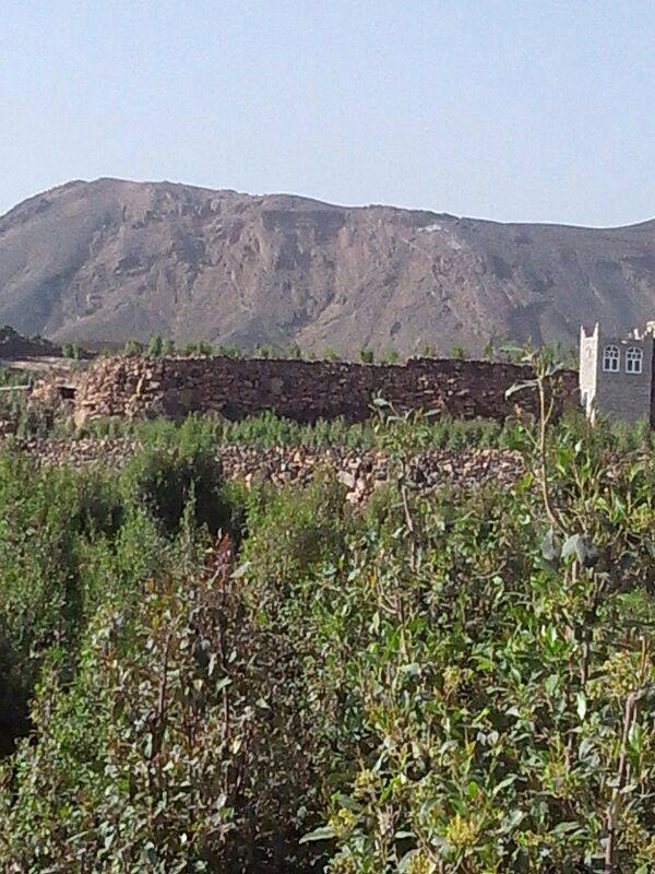 جبل الحمراء في همدان يتمركز فيه رجال القبائل