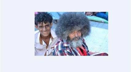 يمنى يقترب من البر بقسمه وحلق شعره لأول مرة منذ 20 عاماً بعد تحرير عدن