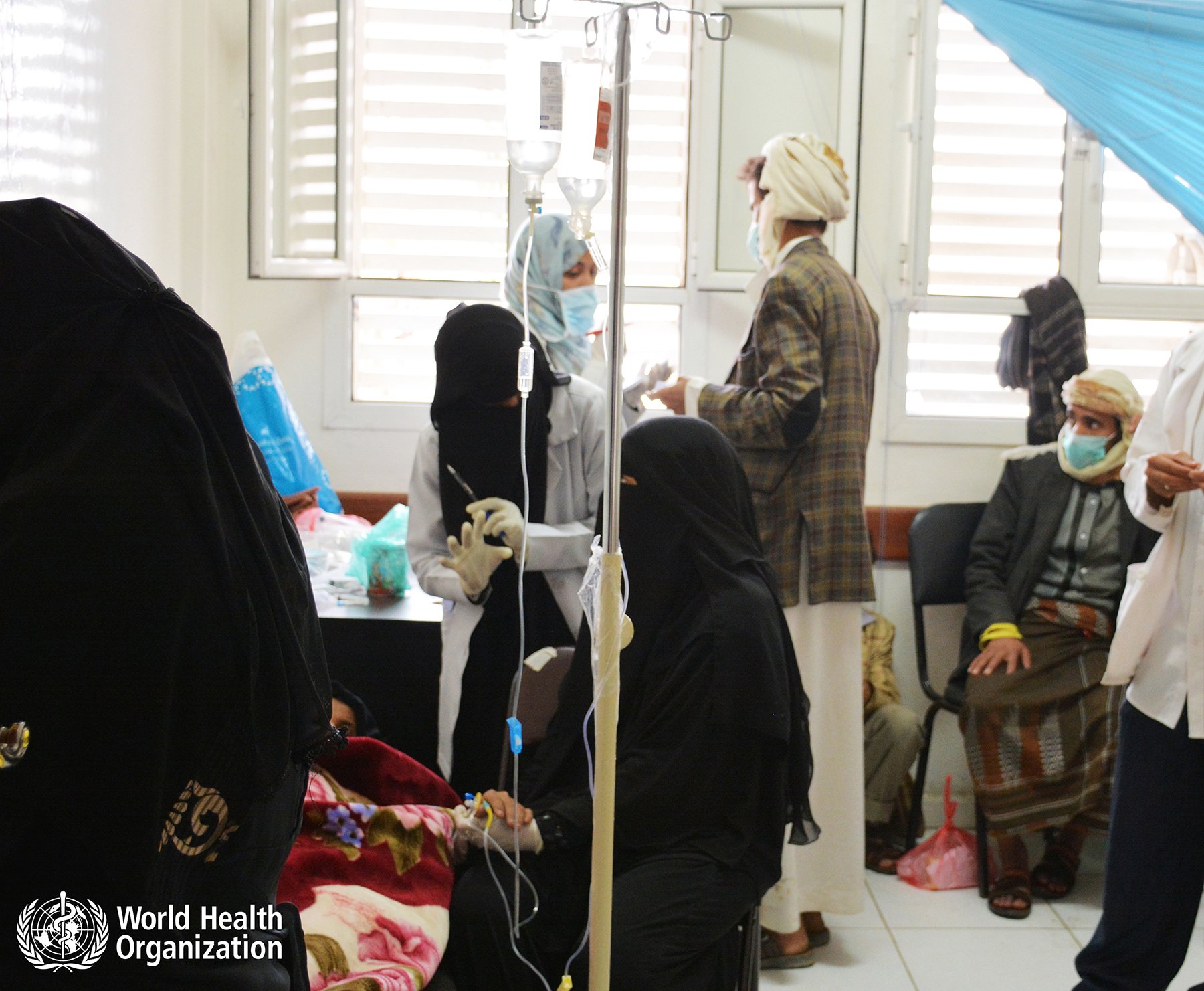 وفاة 222 شخصاً وإصابة نحو 20 ألف آخرين بوباء الكوليرا في 17 محافظة يمنية