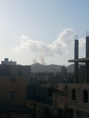 غارات لمقاتلات التحالف تستهدف مواقع عسكرية واجتماع للحوثيين شمال صنعاء «صورة»