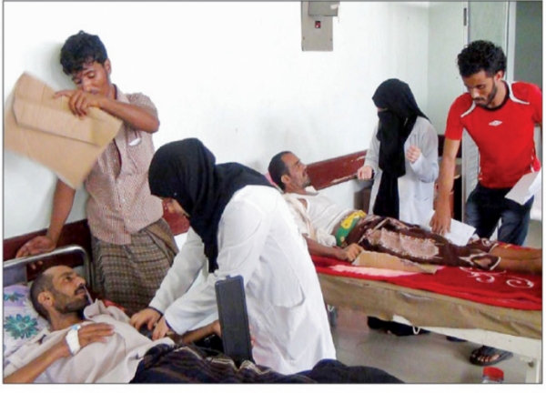 إعلان حالة طوارئ بعد وفاة طفلتين وإصابة العشرات في عدن