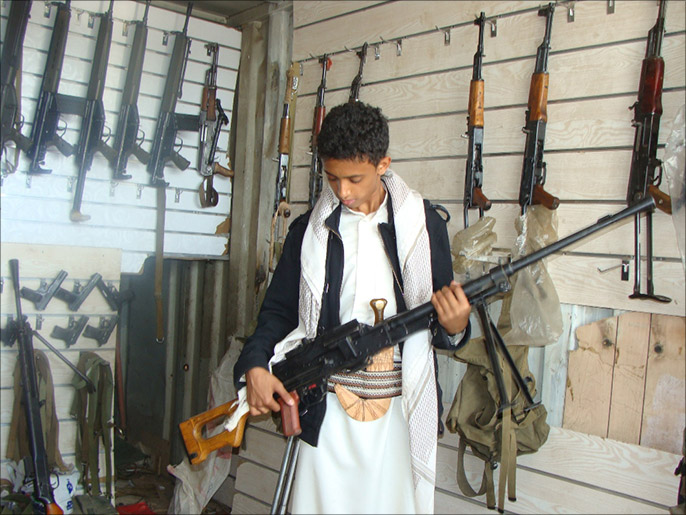 60 ألف قطعة سلاح ضبطها الأمن اليمني خلال العام 2013 (إحصائية)