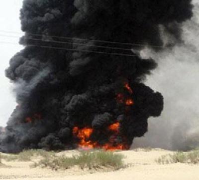 تفجير أنبوب النفط لأكثر من مرة أضر بالإقتصاد اليمني