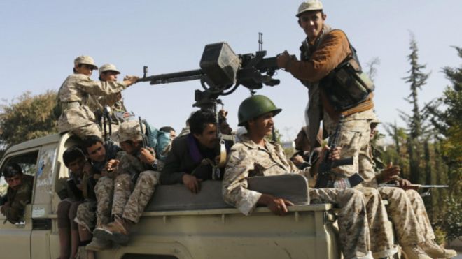 دورية للحوثيين في صنعاء 