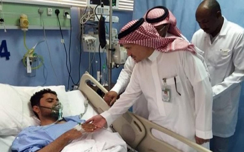 مركز الملك سلمان ينقل جرحى يمنيين من مدينة شرورة لإستكمال العلاج في السودان