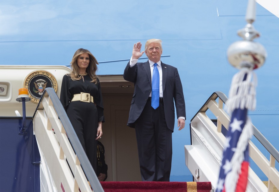 ترامب يغادر السعودية متوجها إلى إسرائيل