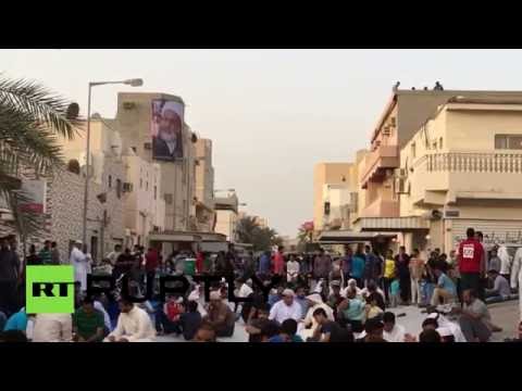 احتجاجات شيعية في شوارع البحرين (فيديو)