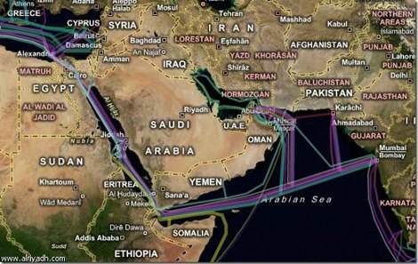 48 كابل بحري يربط الوطن العربي بحلول 2015