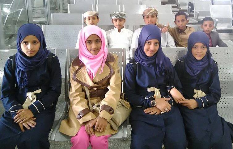 كوكبة من أطفال اليمن تشارك في مسابقة تيجان النور بدولة قطر الشقيقة
