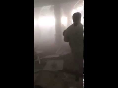 بالفيديو.. لحظة تفجير مسجد الإمام علي في محافظة القطيف بالسعودية