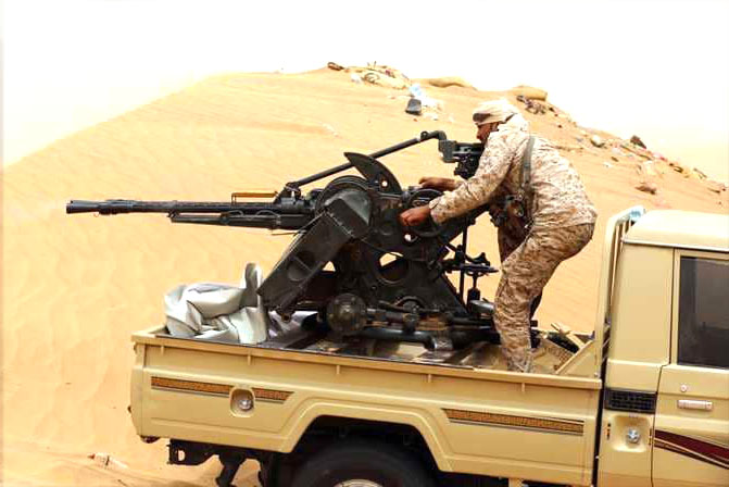الجيش يبيد مجاميع حوثية حاولت التسلل إلى مواقعه في حجة