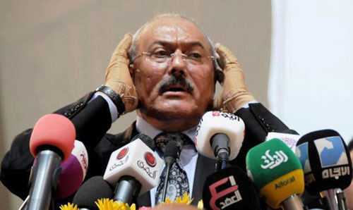 الرئيس اليمني المخلوع علي عبدالله صالح