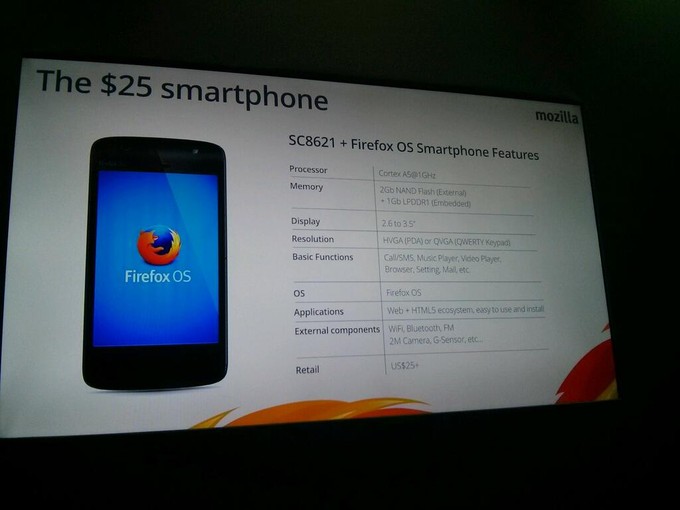 Mozilla تقدم أرخص هاتف ذكي في العالم بـ 25 دولار فقط