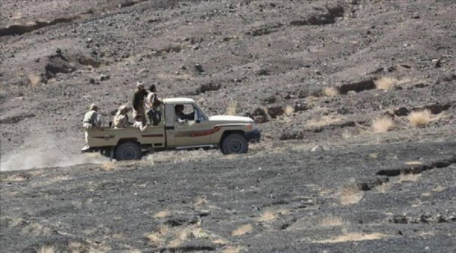 مقاتلات التحالف تدمر مخزن أسلحة للحوثيين في منطقة قيفة بالبيضاء
