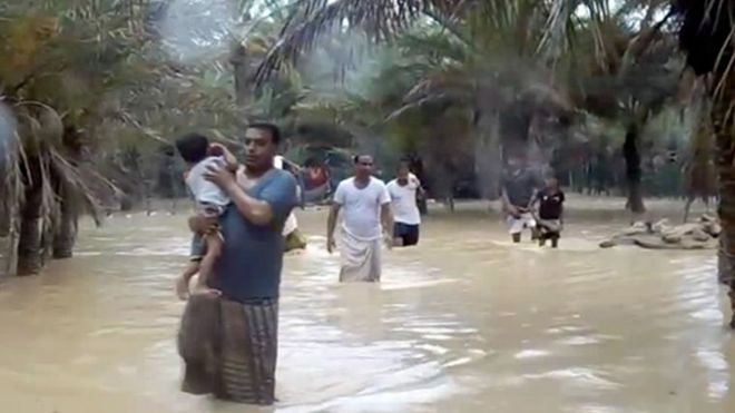إعصار «مكونو» في اتجاه السعودية بعد اليمن وعمان