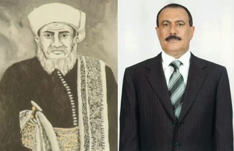 علي عبدالله صالح والأمام يحي حميد الدين