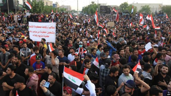 مقتل 21 متظاهراً في الإحتجاجات التي تشهدها العراق 