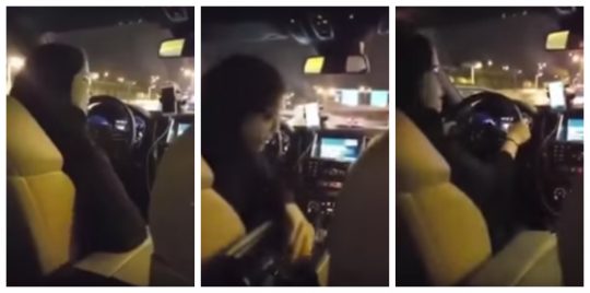 بالفيديو.. فتاة سعودية تقود سيارة أجرة تفاجئ زائرًا عربيًا بمطار الرياض
