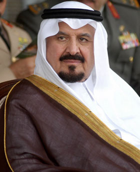 سلطان بن عبد العزيز ولي العهد السعودي ووزير الدفاع