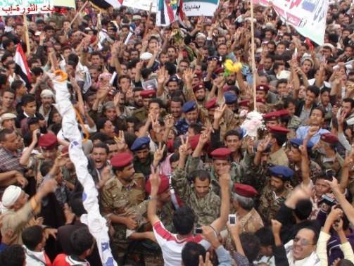 احتفال ثوار محافظة إب بذكرى ثورة 26 سبتمبر المجيدة