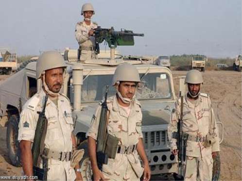 حرس الحدودي السعودي يعتقل عصابة يمنية متخصصة بتهريب الأسلحة