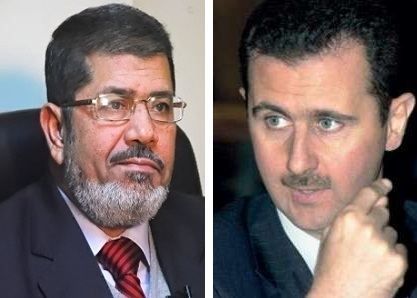 الرئيس مرسي يرفض قبول تهنئة من بشار الأسد