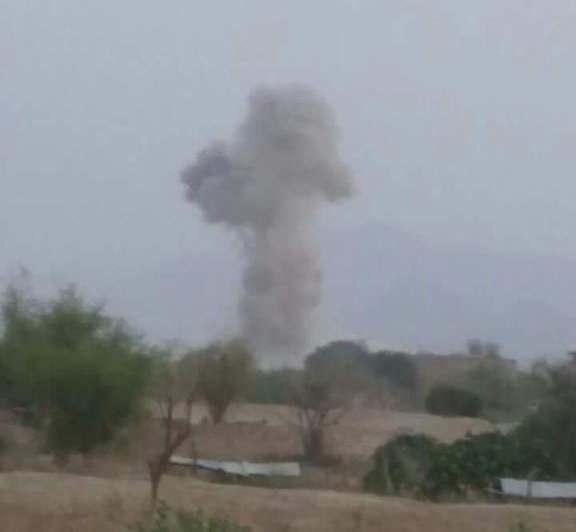 قتلى من الحوثيين بقصف جوي استهدف طقم عسكري بشبوة