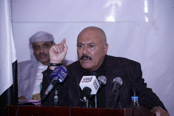 صالح يعلن رسميا فض الشراكة مع الحوثيين ويتوعدهم بساعة الصفر