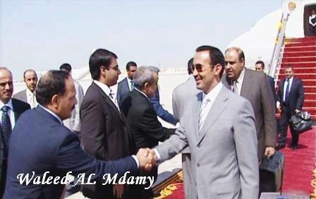 العميد احمد علي عبدالله صالح يعود إلى صنعاء