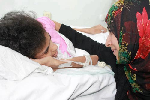 وفاة الطفلة اليمنية \