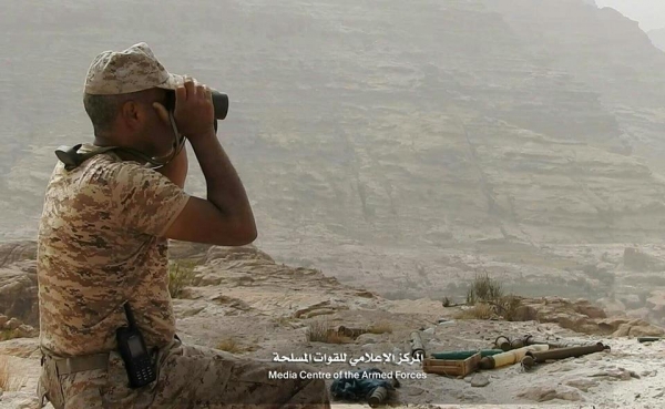 مقتل عشرات العلوج الحوثيين بهجوم مزدوج  للجيش على الحدود السعودية اليمنية