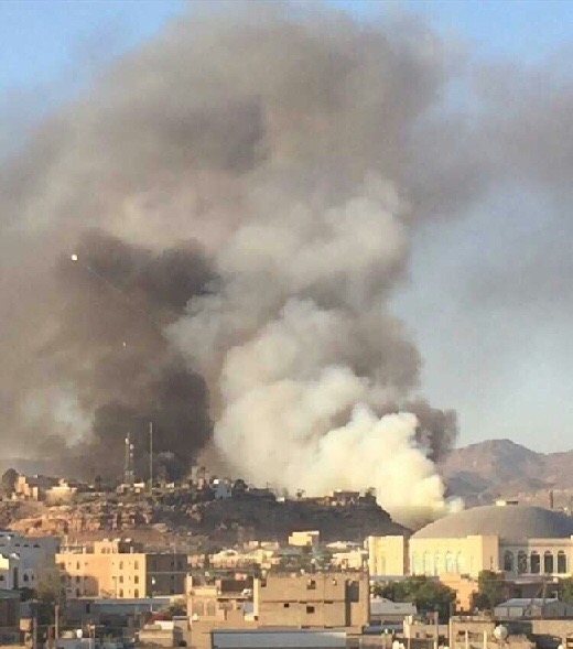 غارات على «صنعاء» وقتلى وجرحى من قوات «صالح» في الجوف