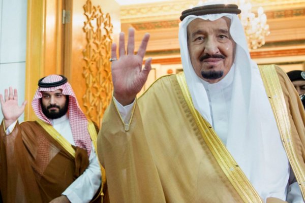 الملك سلمان وولي العهد السعودي محمد بن سلمان