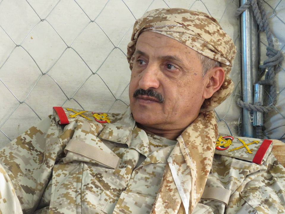 قائد المنطقة العسكرية الثالثة اللواء احمد جبران