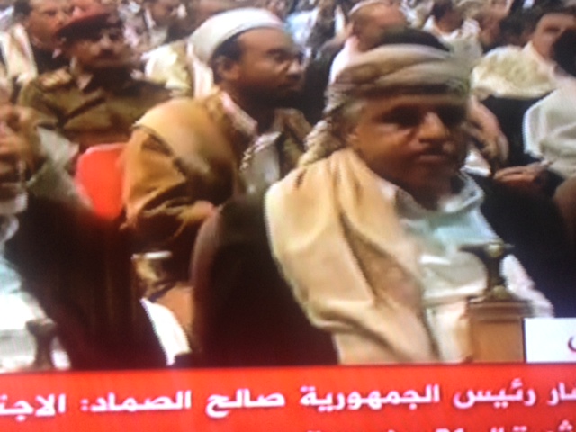 غياب تام للمكونات الحراك في مؤتمر الحوثي