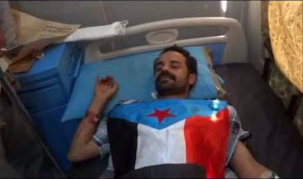 احمد الادريسي في مستشفى البريهي بعد اعلان وفاته